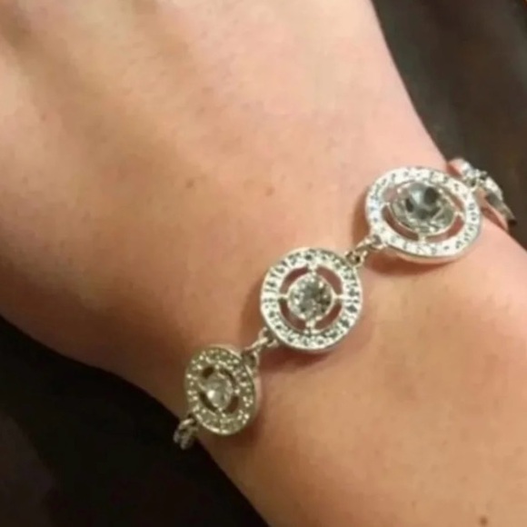 Silver Cz Diamond Bracelet - Picture 2 of 4